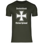 Deutschland T-Shirt 'Deutschland meine Heimat' Herren - PatriotenPrint