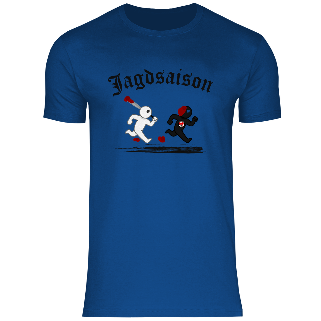 Skinhead T-Shirt 'Jagdsaison' Herren - PatriotenPrint