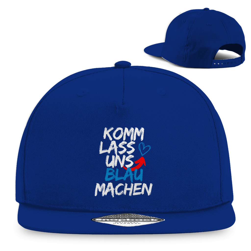 Baseball Cap 'Komm lass uns blau machen' - PatriotenPrint