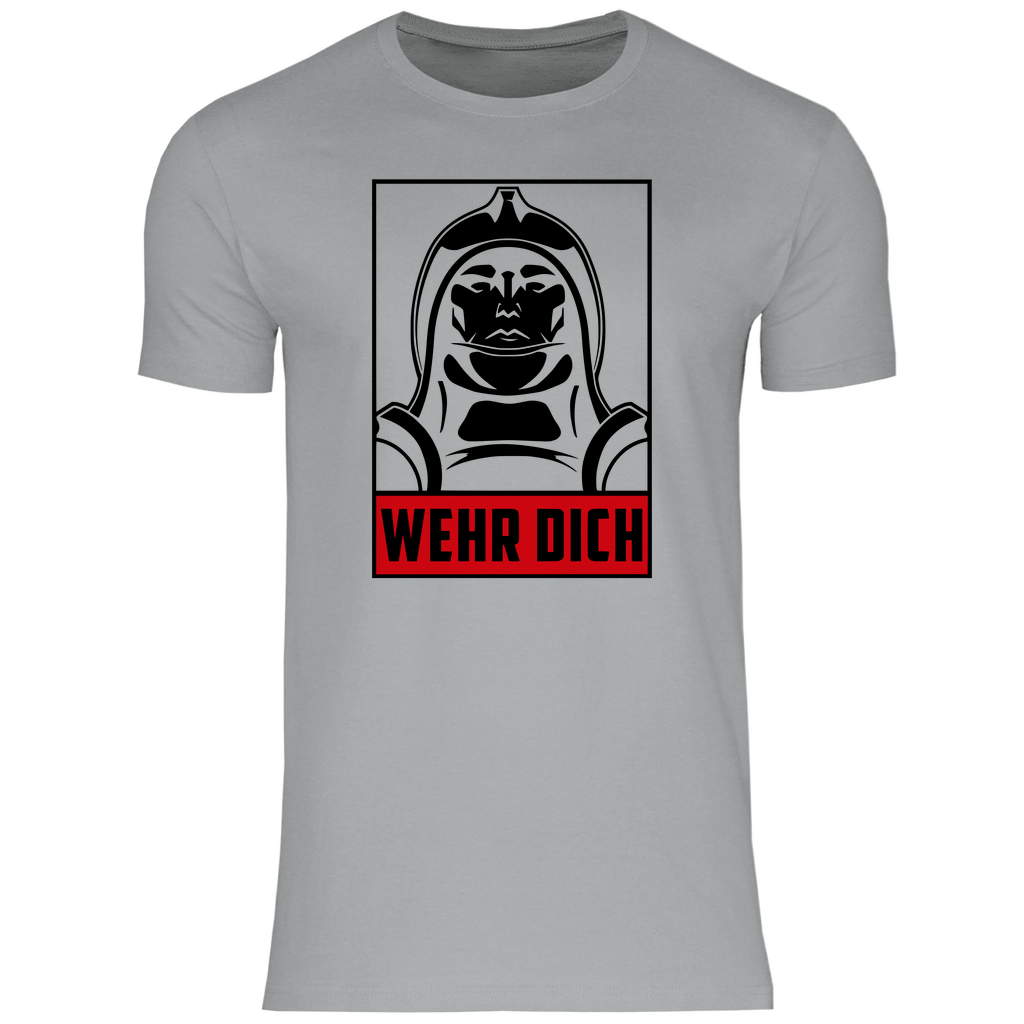 Defend Europe T-Shirt 'Wehr Dich' Herren - PatriotenPrint