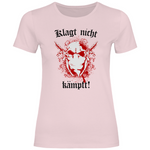 Skinhead T-Shirt 'Klagt nicht Kämpft' Damen - PatriotenPrint