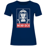 Defend Europe T-Shirt 'Wehr Dich' Damen - PatriotenPrint