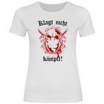 Skinhead T-Shirt 'Klagt nicht Kämpft' Damen - PatriotenPrint