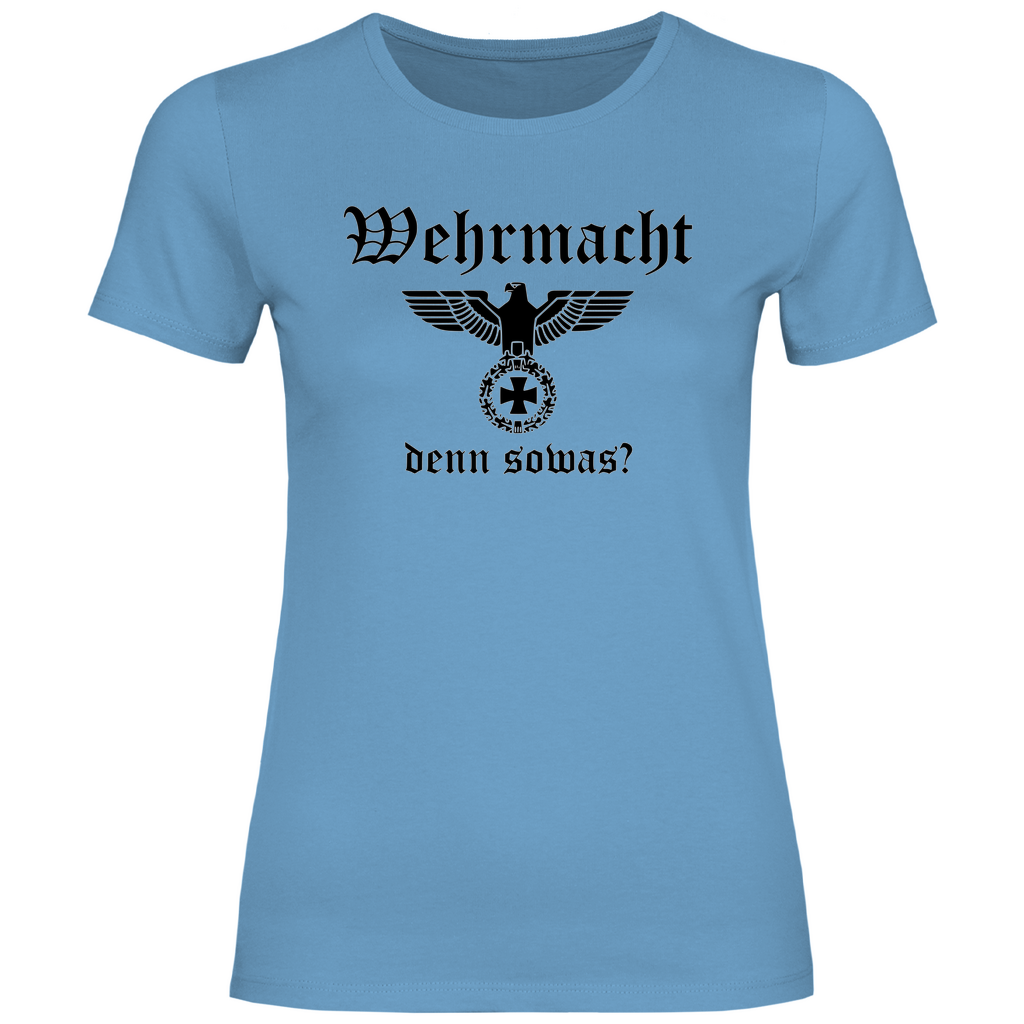 Reichsadler T-Shirt 'Wehr macht wieder mit' Damen