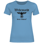 Reichsadler T-Shirt 'Wehr macht wieder mit' Damen