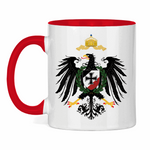 Deutsches Reich Tasse 'Reichsadler' zweifarbig - PatriotenPrint