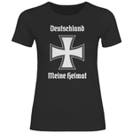 Deutschland T-Shirt 'Deutschland Meine Heimat' Damen - PatriotenPrint