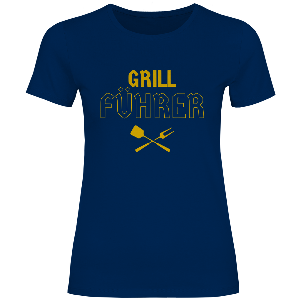 Lustiges T-Shirt 'Grill Führer' Damen - PatriotenPrint