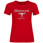 Reichsadler T-Shirt 'Wehr macht wieder mit' Damen